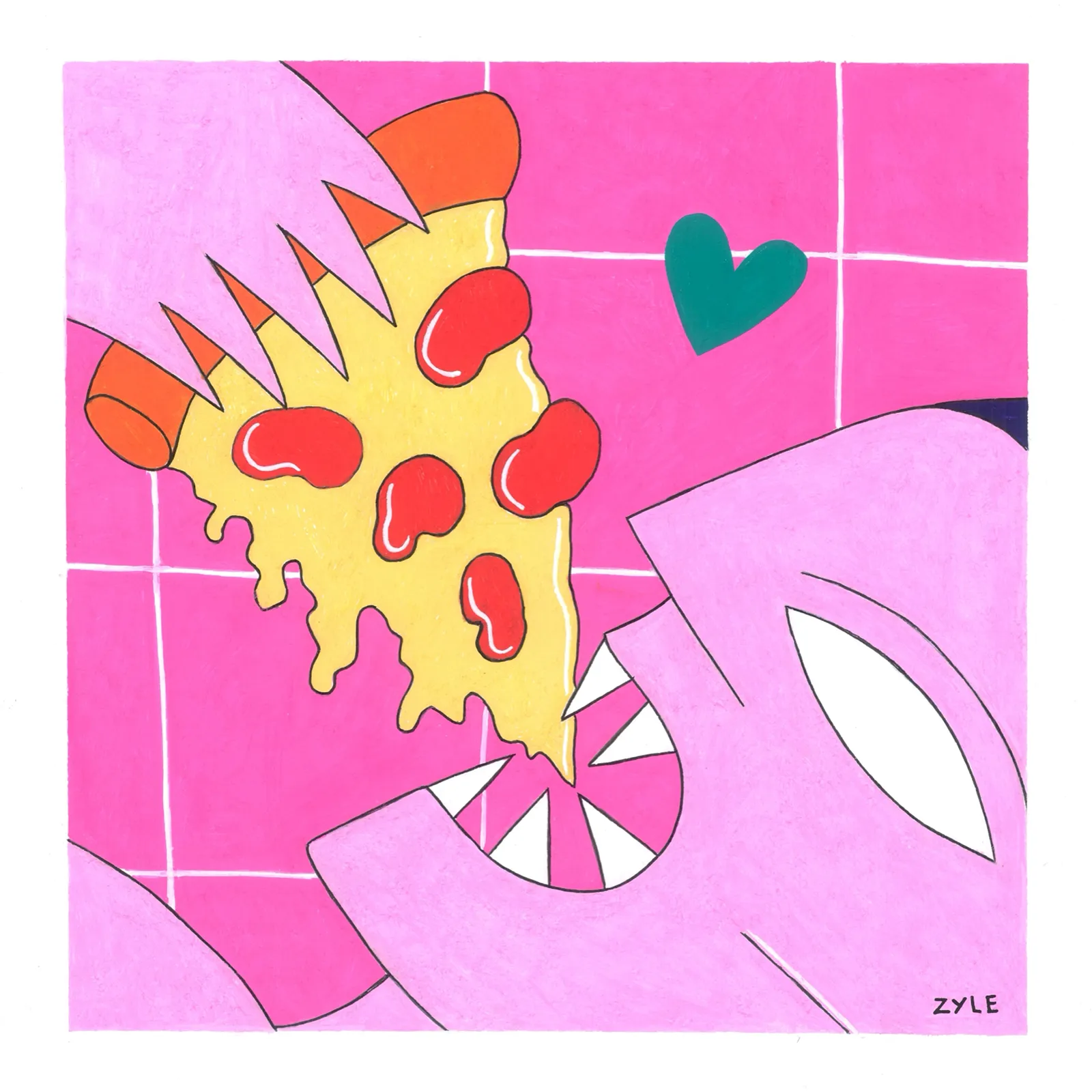 2025/08 Illustration Zyle La Pizza