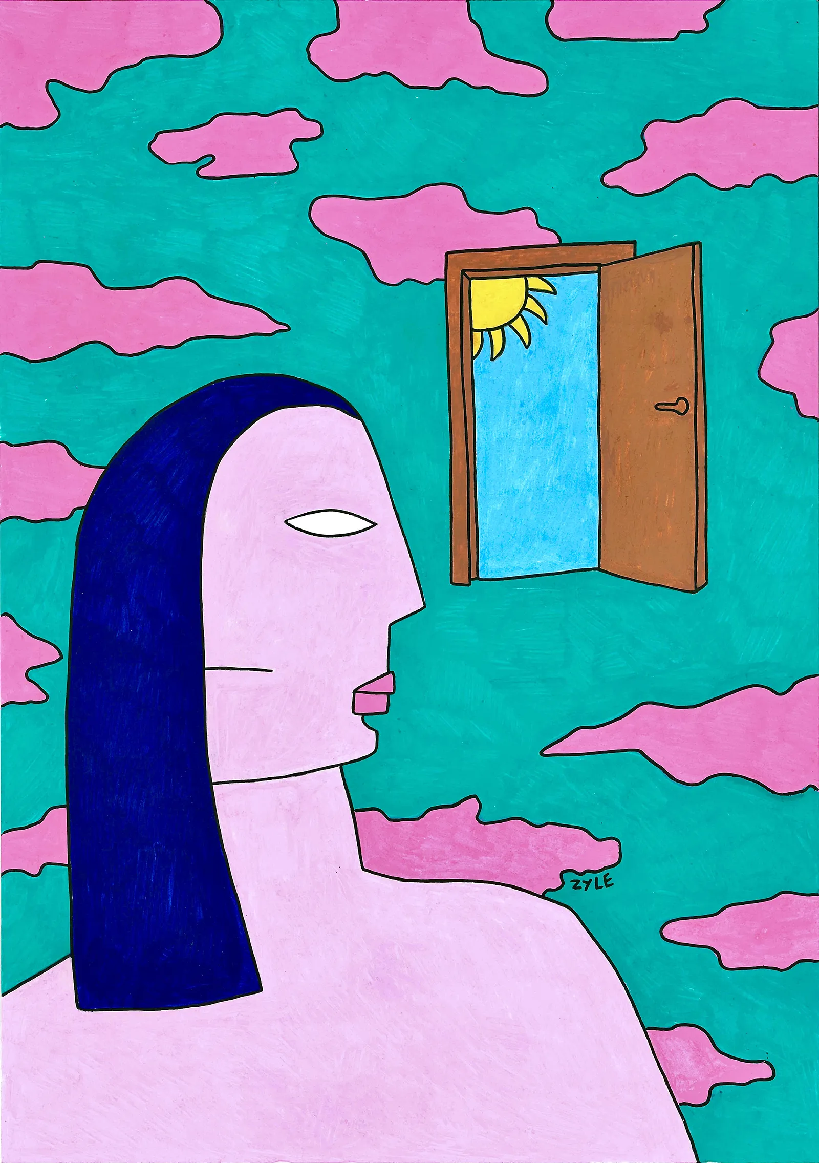 2025/08 Illustration Zyle Time to Shift to Another Reality