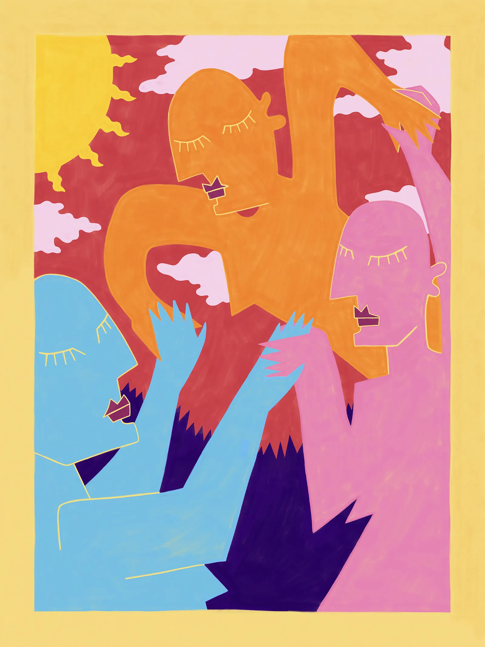 2025/08 Illustration Zyle Les trois grâces